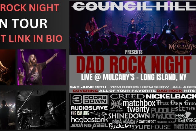 Dad Rock Night (2000s Rock Tribute) presented by Council Hill in Wantagh promotional photo for VIP WRISTBand OPEN BAR PACKAGE presale tickets offer