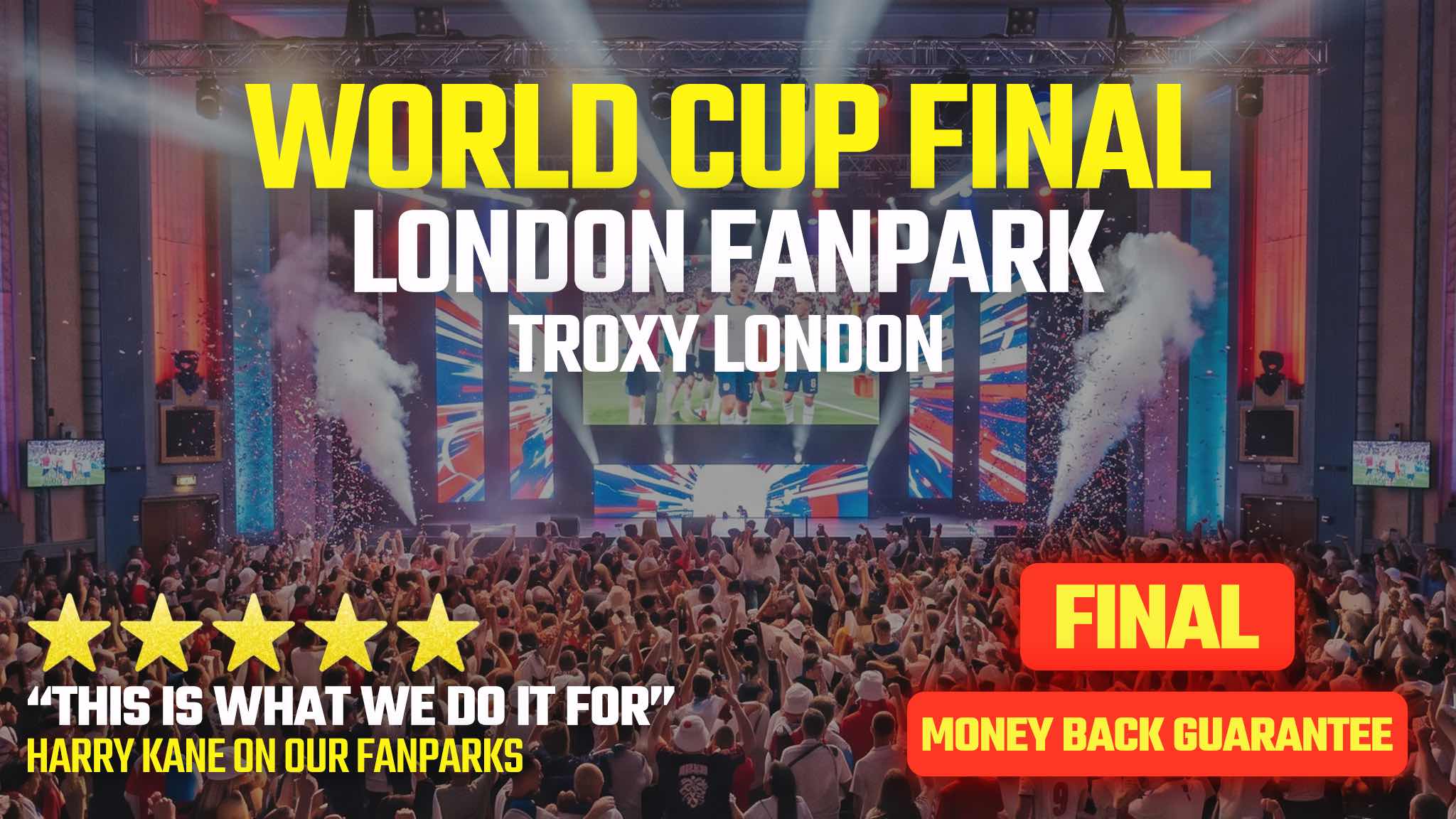 England FanPark, World Cup Final