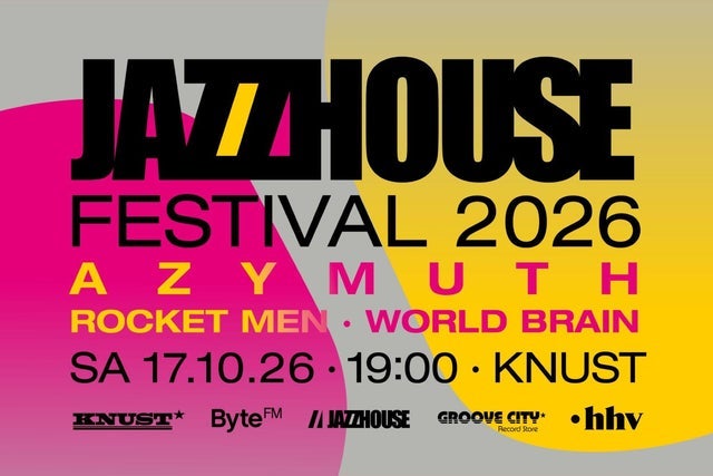 JAZZHOUSE FESTIVAL 2026: AZYMUTH + ROCKET MEN + WORLD BRAIN