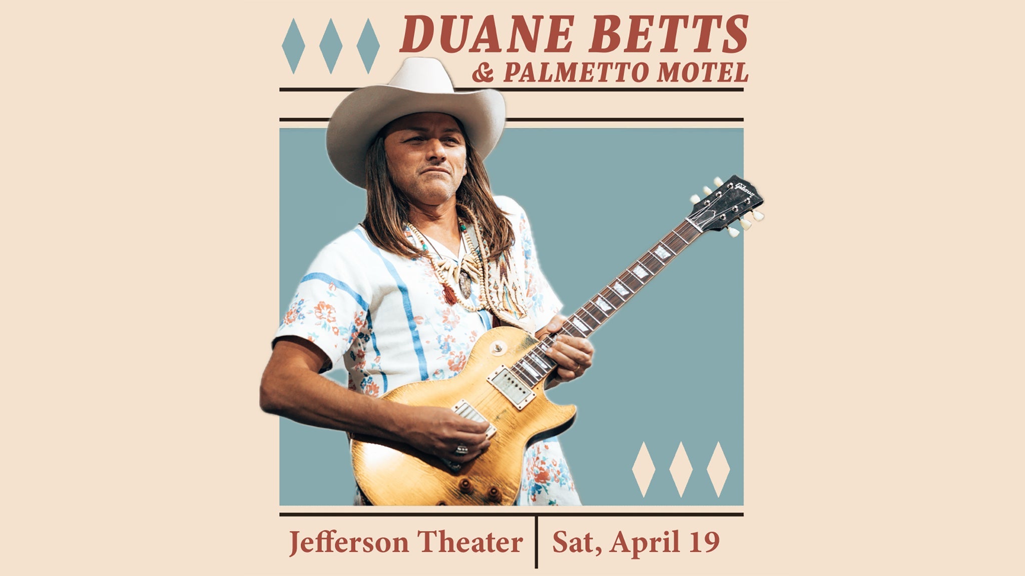 Duane Betts & Palmetto Motel at Jefferson Theater – Charlottesville, VA