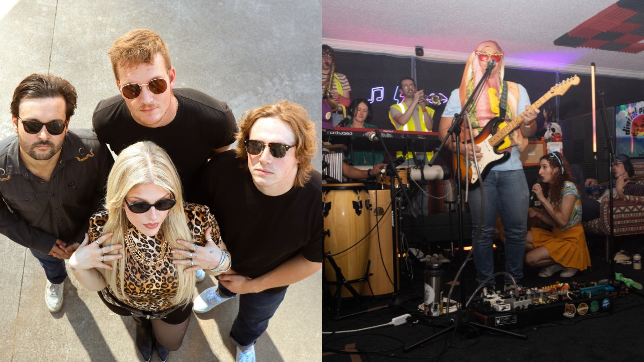 Animal Arcade & Blue Tongue at Stubb's Indoors