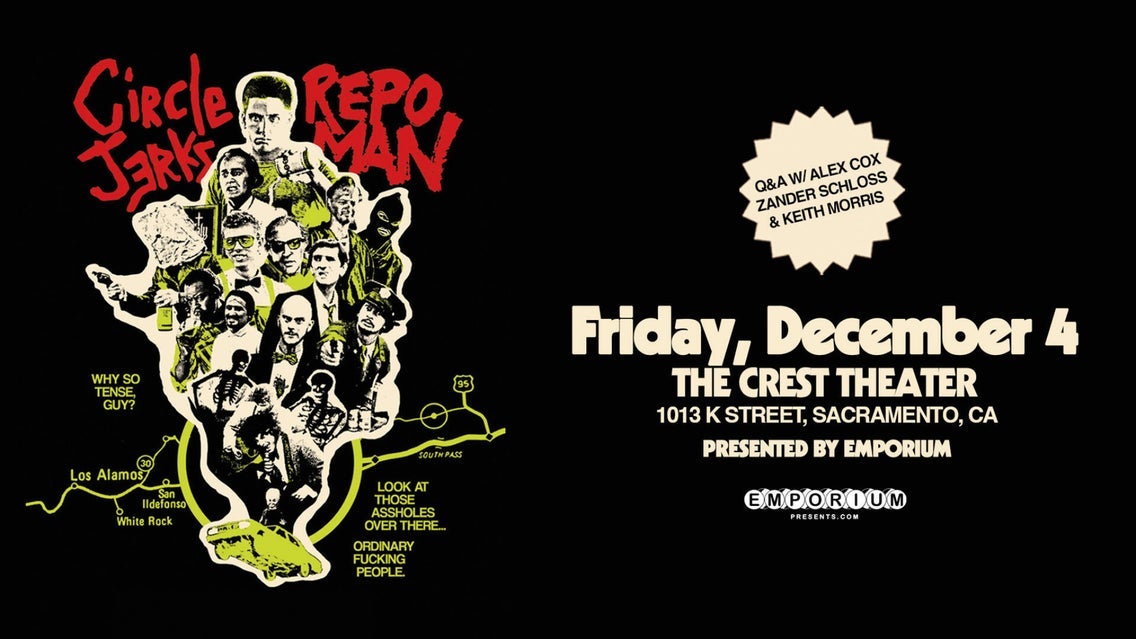 Circle Jerks X Repo Man