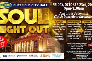 Goldsoul: Soul Night Out — Sheffield City Hall Ballroom