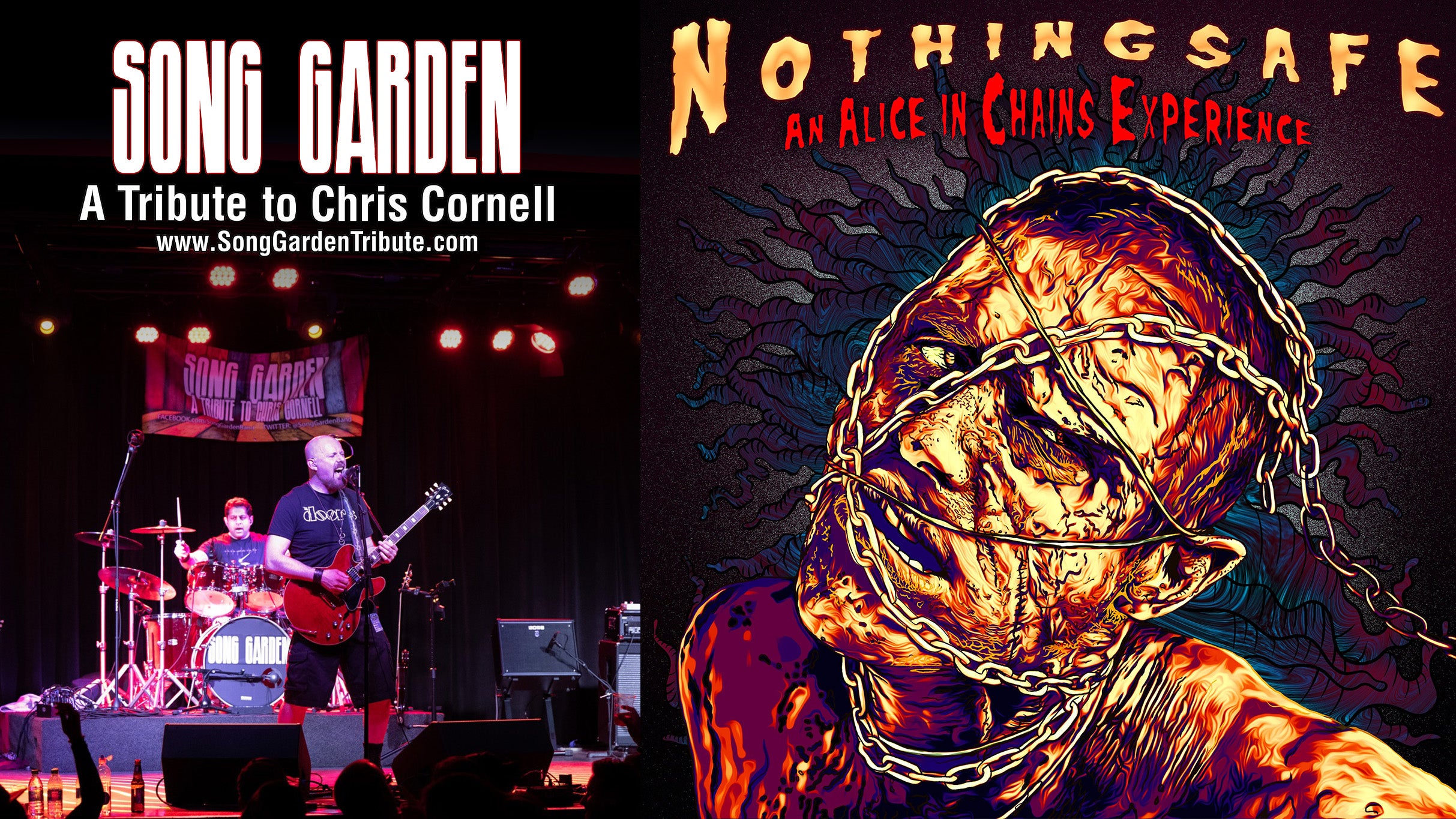 Song Garden- Chris Cornell  Tribute + Nothing Safe-Alice In Chains concert image