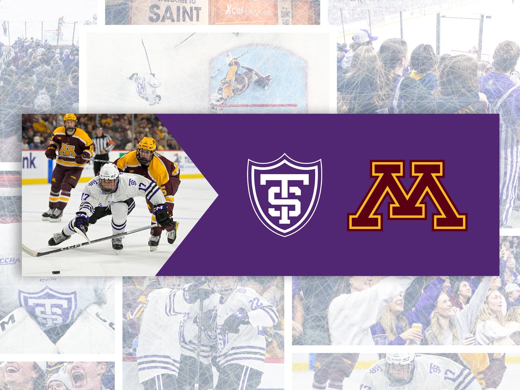 Image of University of St. Thomas vs University of Minnesota Mens' Ice Hockey