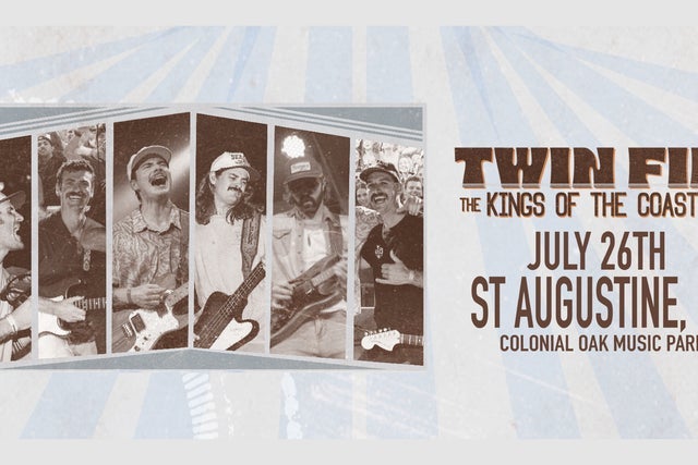 Presales to twin fin the kings of the coast tour st. augustine: members use these when buying pre-sale tickets