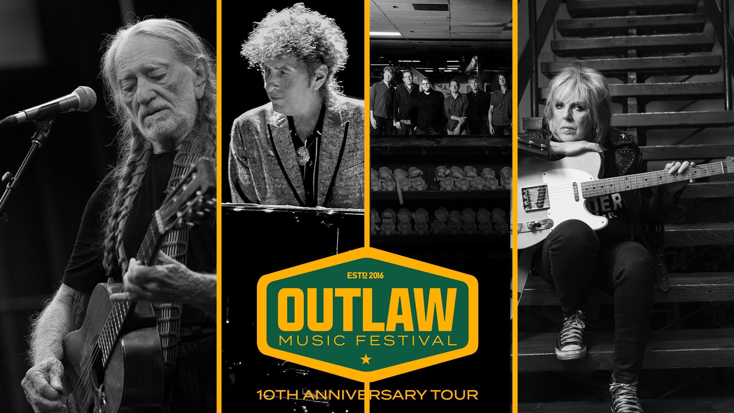 Outlaw – Willie Nelson, Bob Dylan, Wilco, Lucinda Williams & More at Northwell at Jones Beach Theater – Wantagh, NY