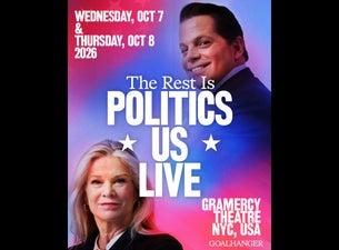 The Rest is Politics U.S. - The Battle for America: Midterms Tour 2026 — Gramercy Theatre