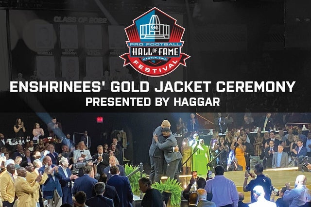 Enshrinees' Gold Jacket Ceremony (Dinner Not Included) presales in Canton