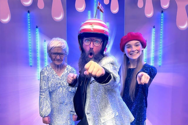 Onkel Rejes Skideskøre Galaktiske Show