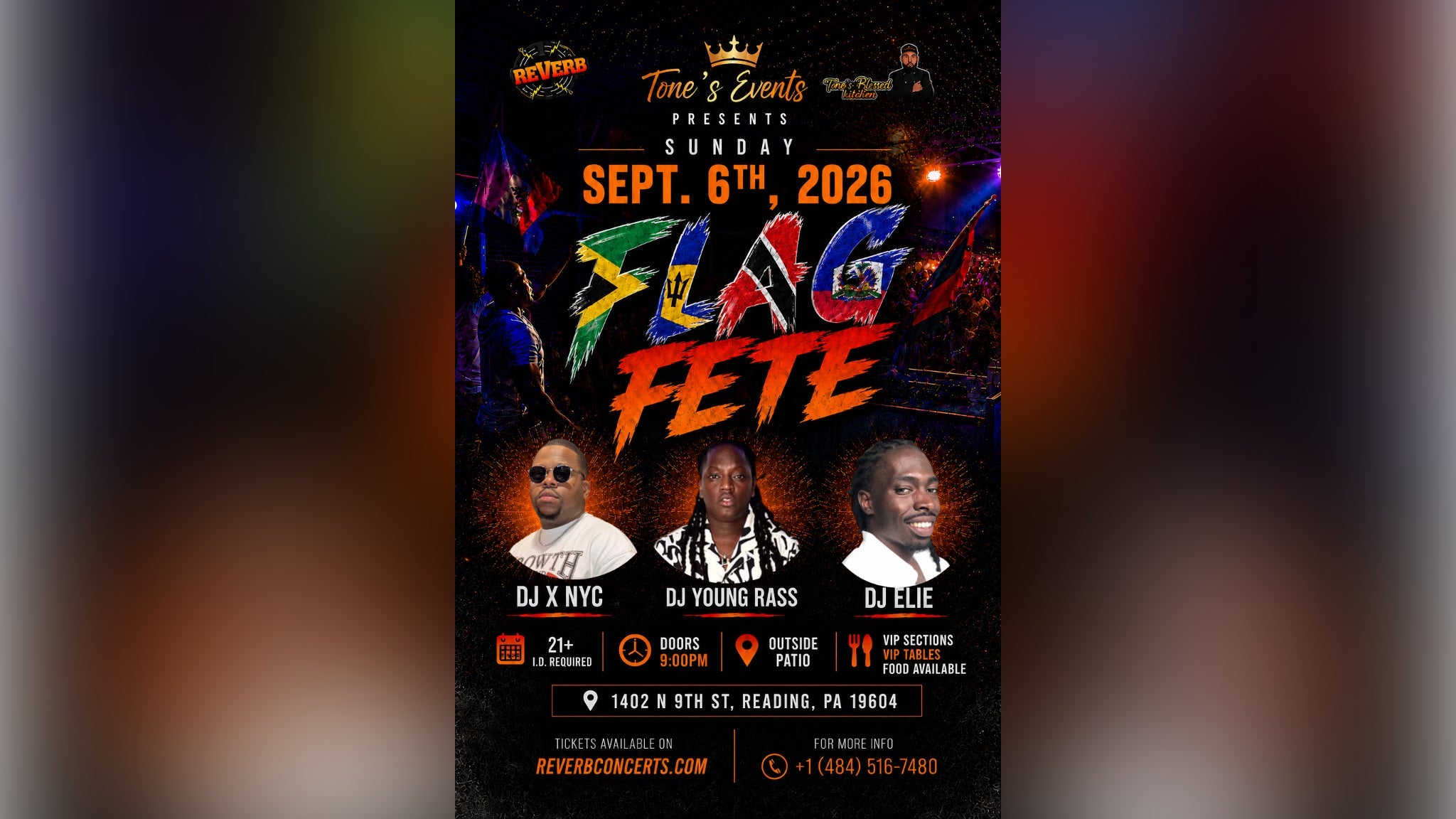 Flag Fete - DJ X NYC + DJ YOUNG RASS + DJ ELIE