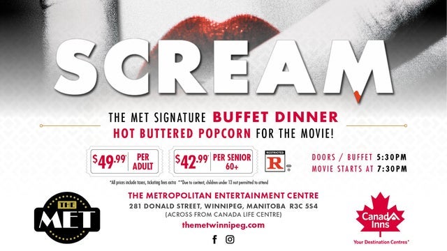 The MET Dinner & Movie - SCREAM