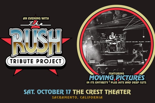 The Rush Tribute Project in Sacramento promotional photo for Live Nation presale tickets offer