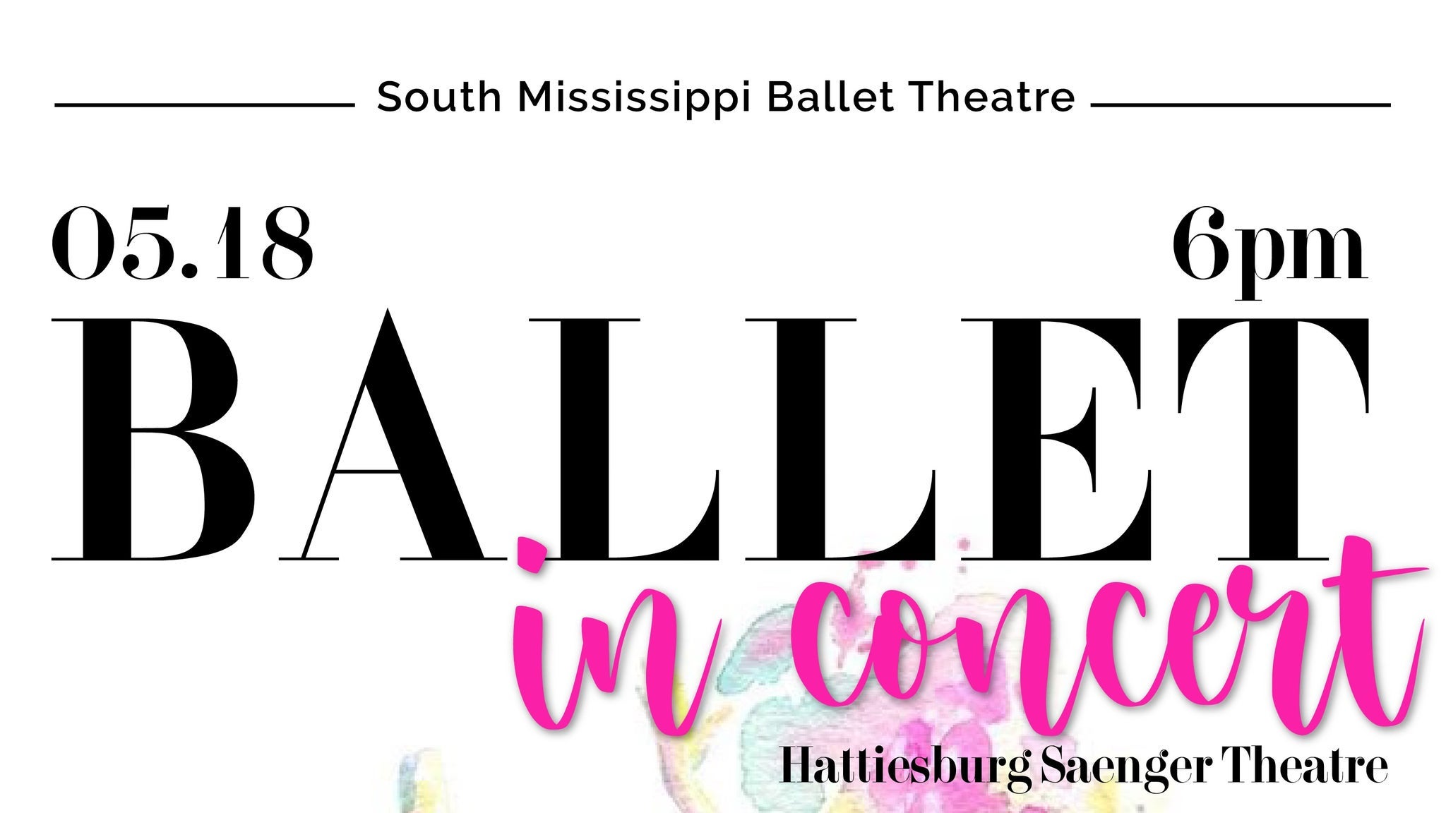 South Mississippi Ballet Theatre presents Ballet in Concert
