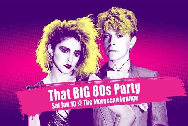 Presale codes for that big 80s party: members use these when buying pre-sale tickets