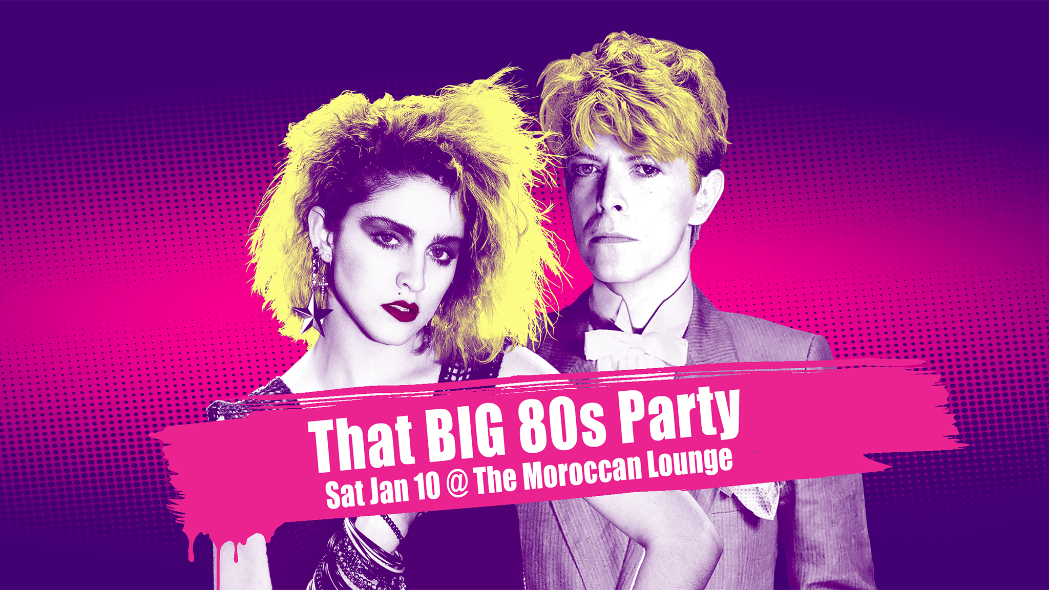 That Big 80s Party at The Moroccan Lounge – Los Angeles, CA