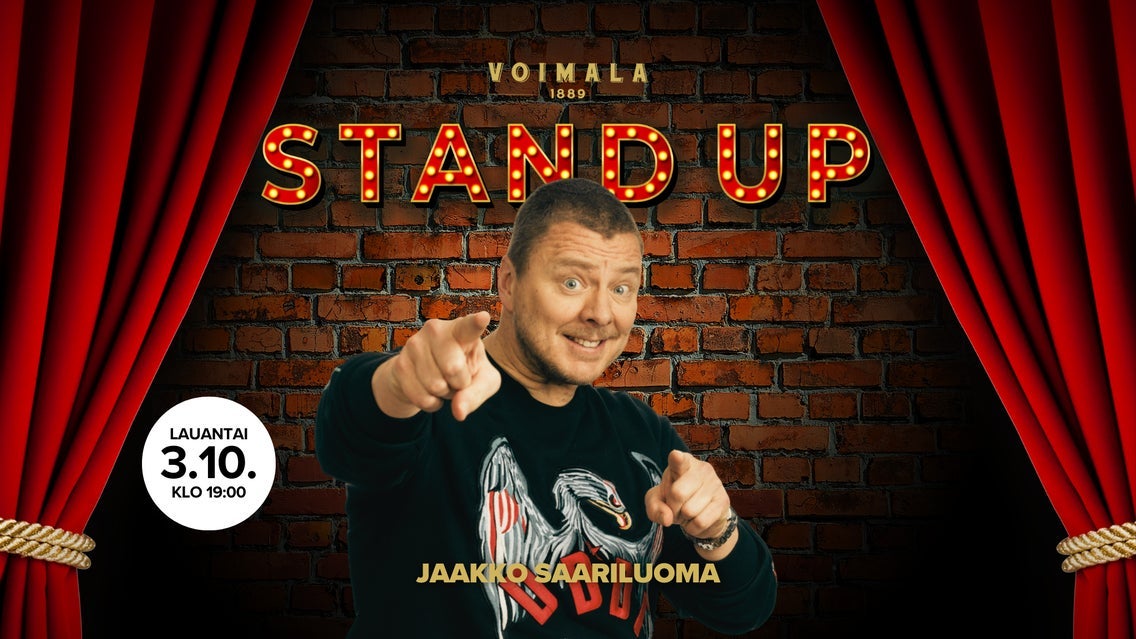 Jaakko Saariluoma - Stand up event image