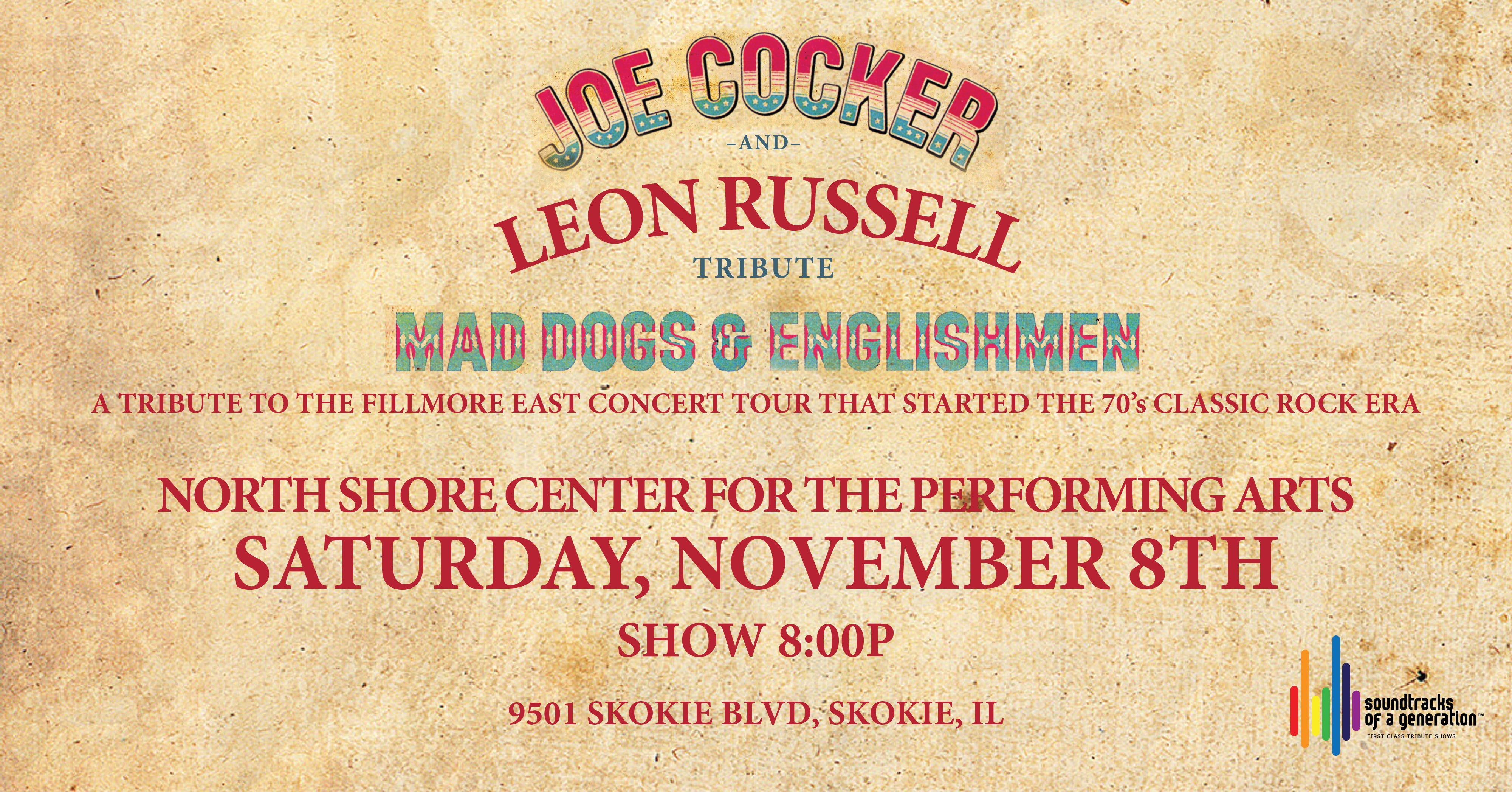 Presale codes for mad dogs and englishmen: members use these when buying pre-sale tickets