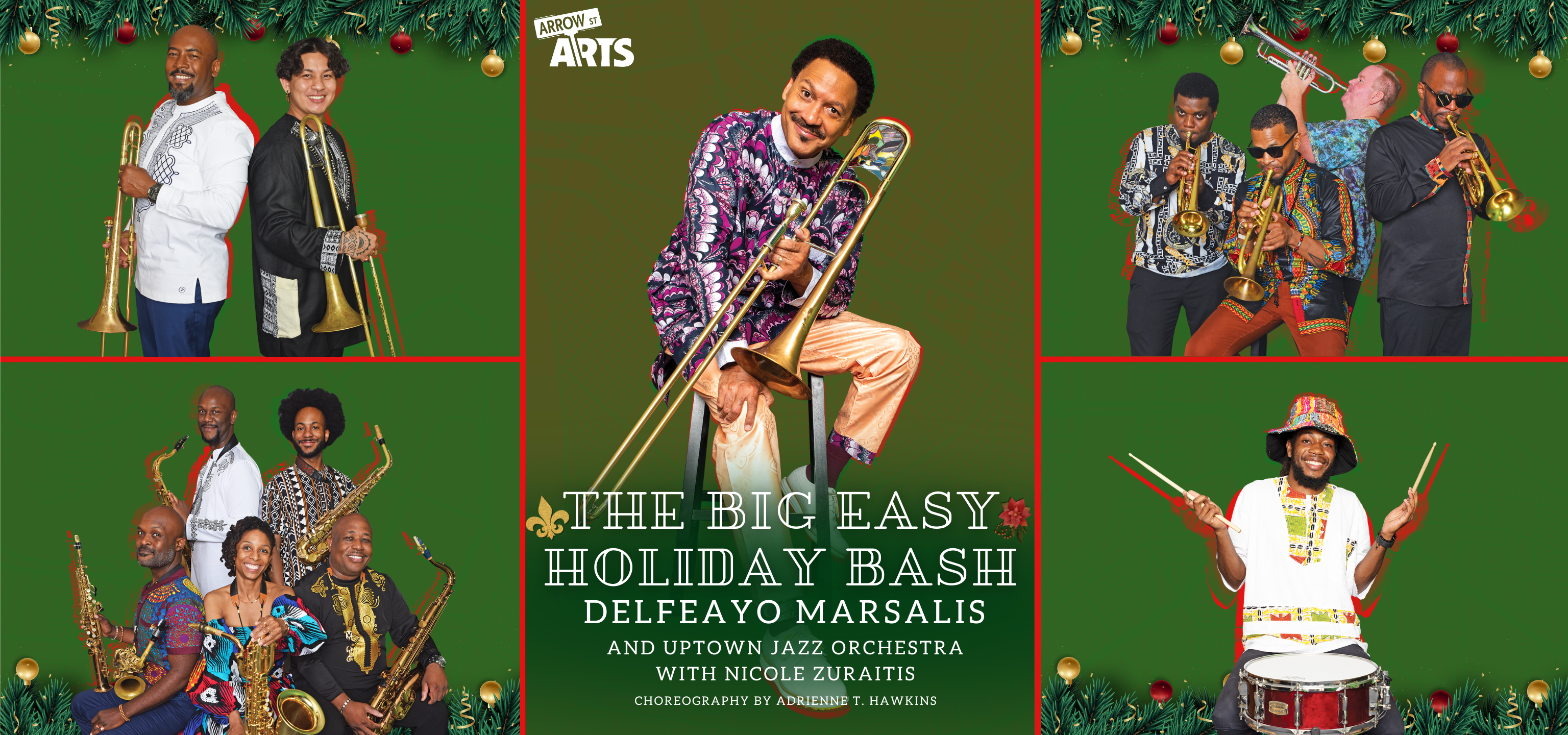 The Big Easy Holiday Bash at Arrow Street Arts – Cambridge, MA