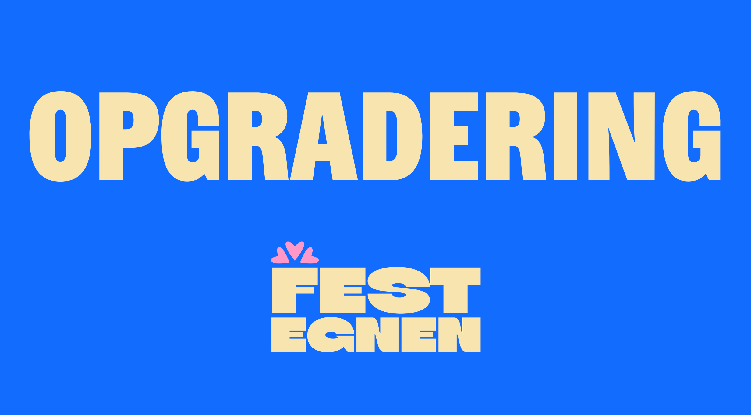 Opgradering fra Endags- til Partout-billet FESTEGNEN 19 - 20 juni 2026