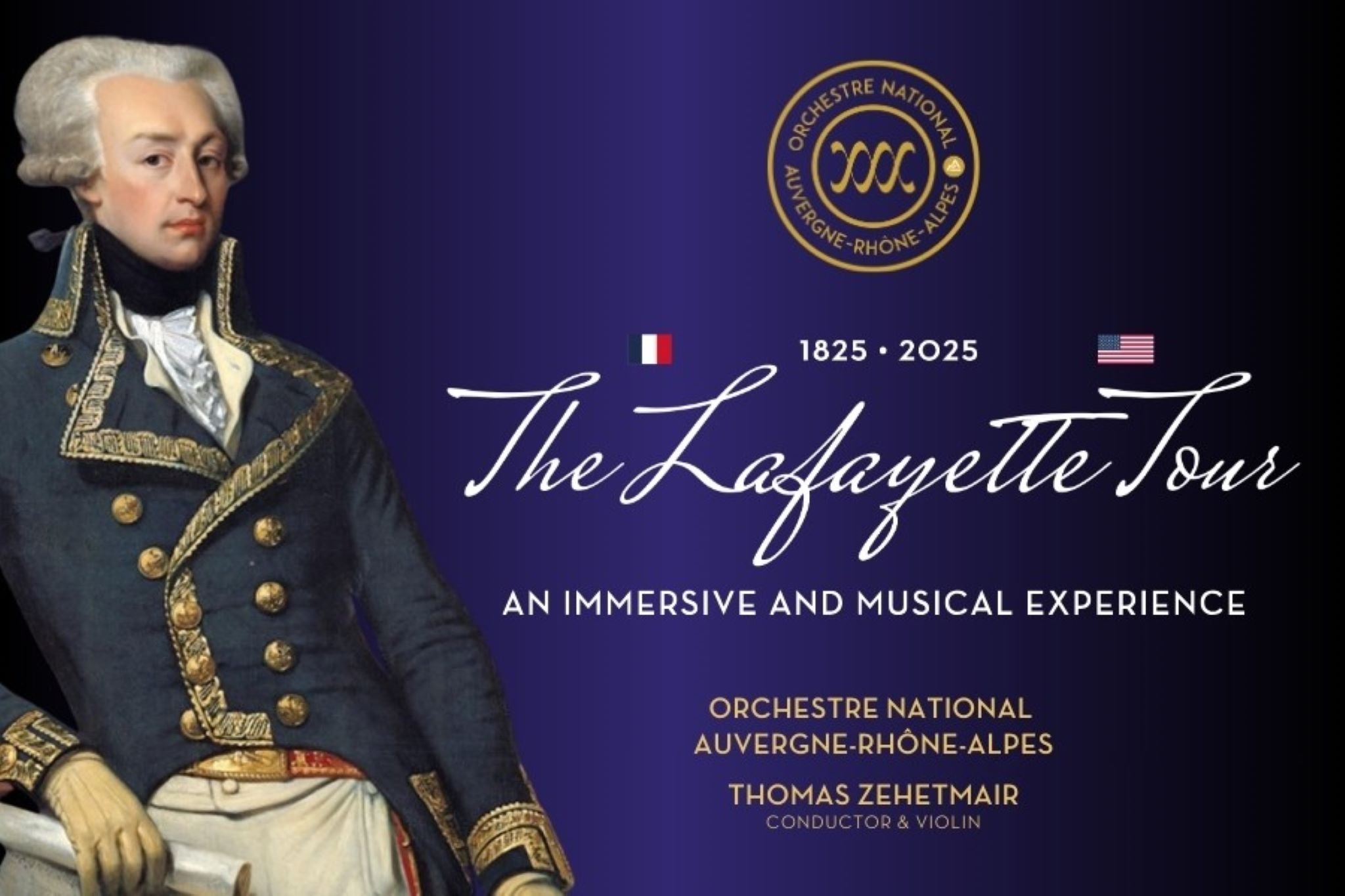 Lafayette Musical & Immersive Bicentennial Tour (1825-2025) at The Charleston Music Hall – Charleston, SC