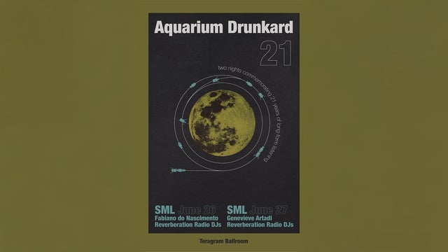 Aquarium Drunkard 21st Anniversary: SML w/ Fabiano do Nascimento