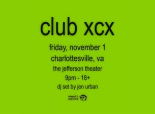 Image of Club XCX (18&up)