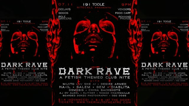Dark Rave @ 191 Toole