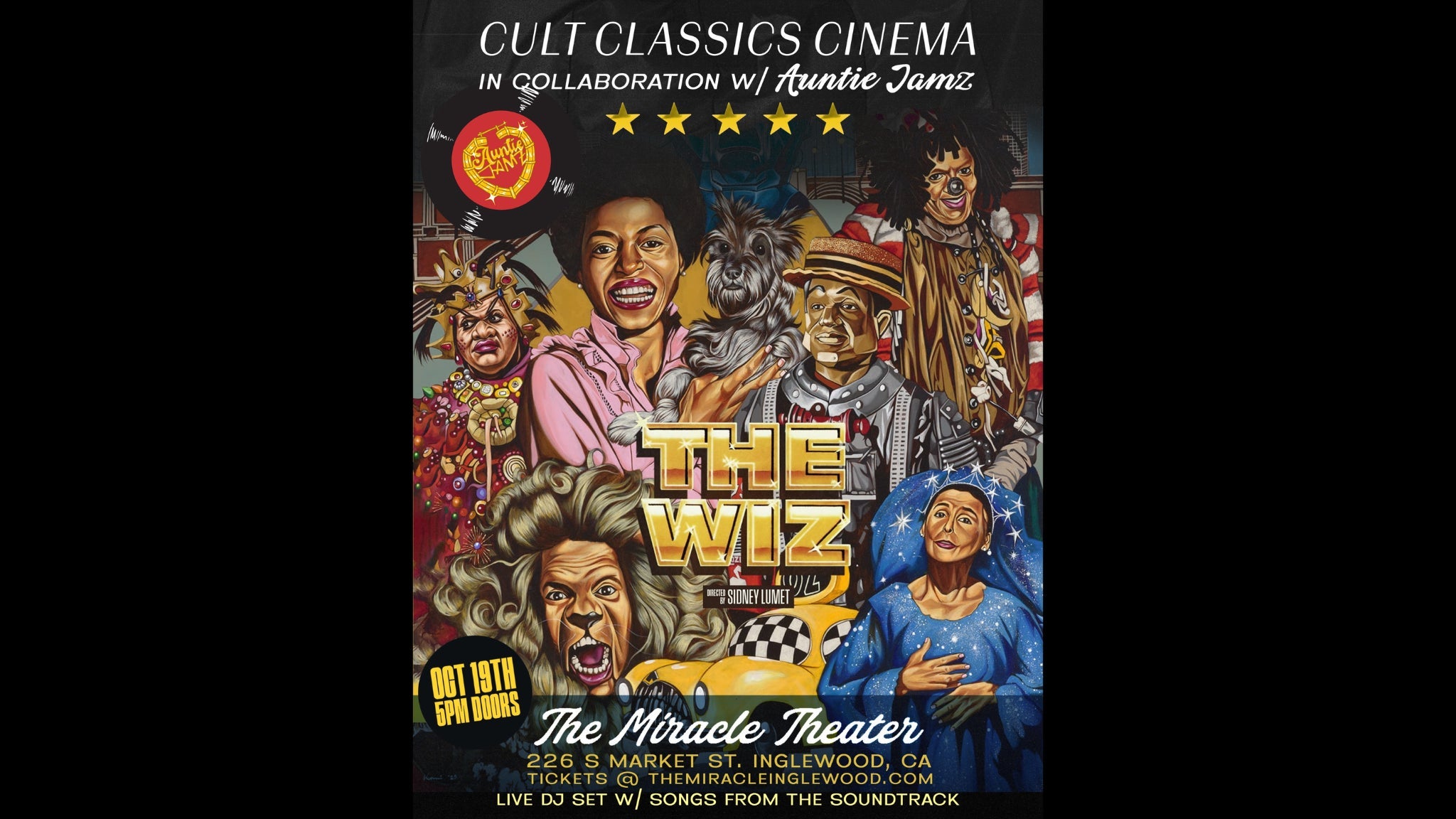 Main image for event titled Cult Classics Cinema Presents THE WIZ