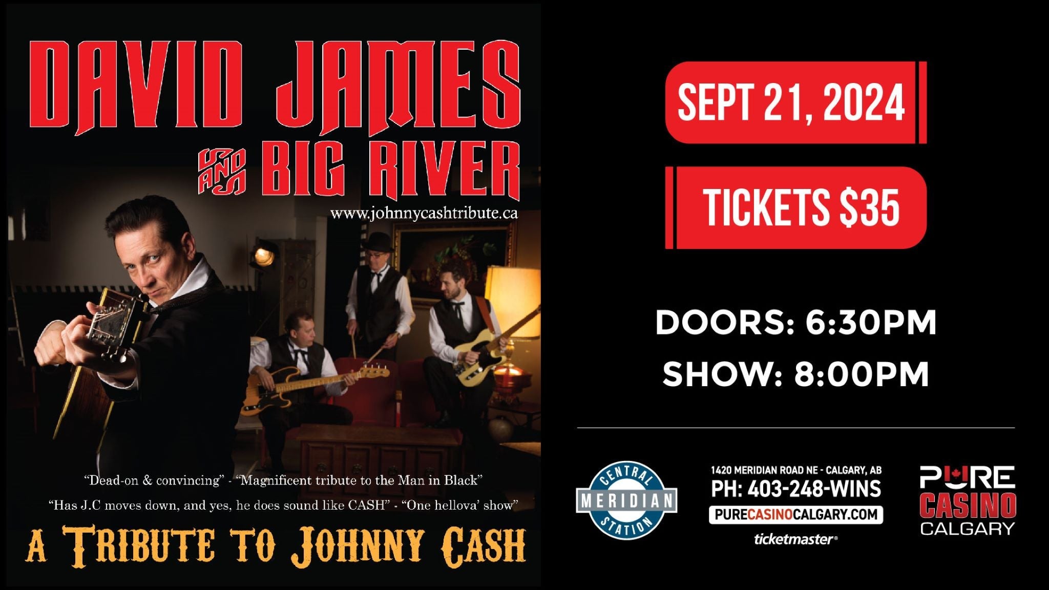 Almost Johnny Cash with David James and Big River