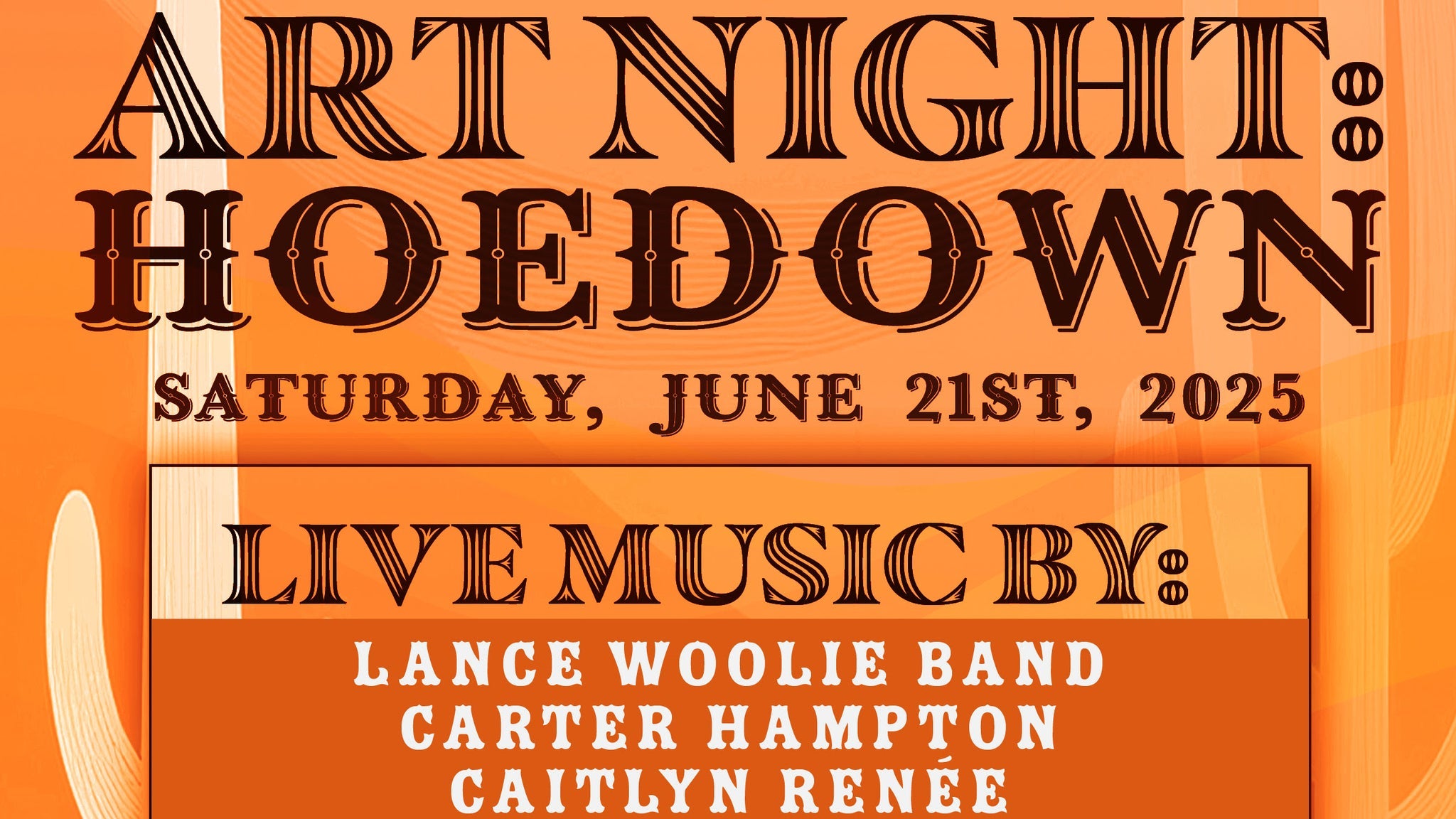 Art Night Hoedown