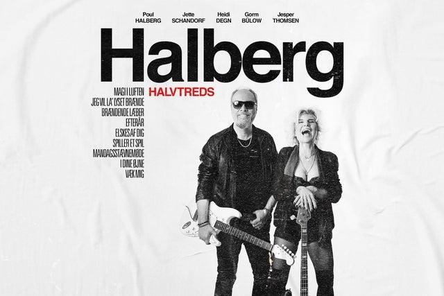 Presales to halberg halvtreds: members use these when buying pre-sale tickets