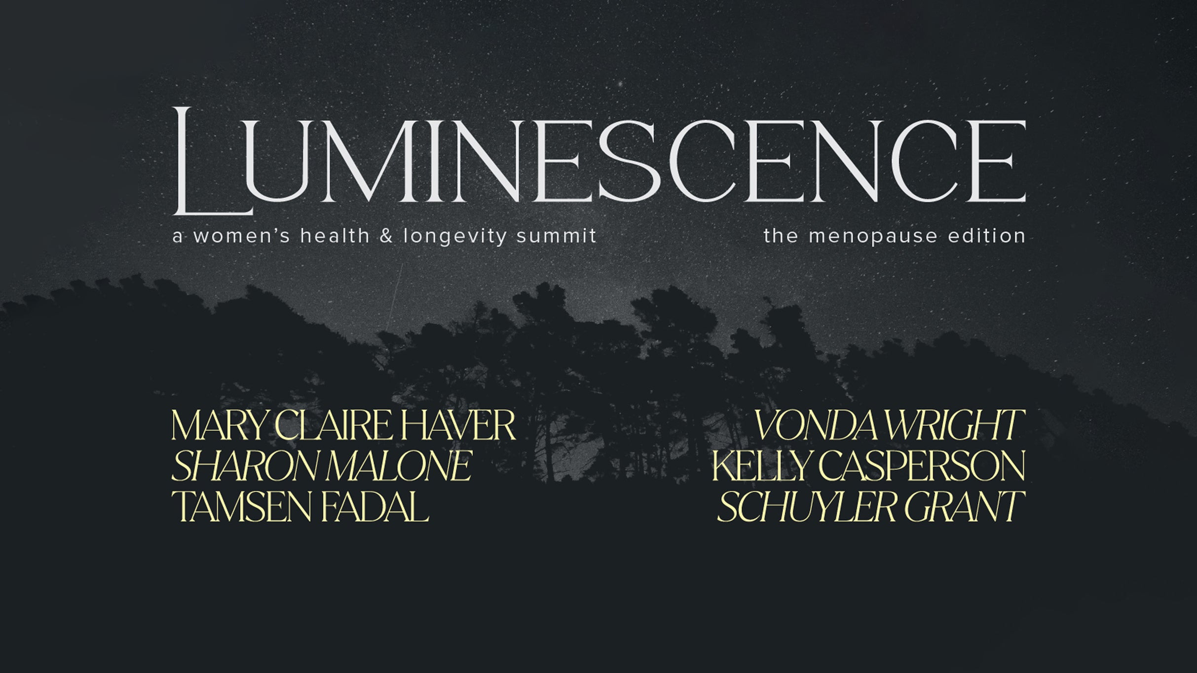  Luminescence: A Women's Health & Menopause Summit
