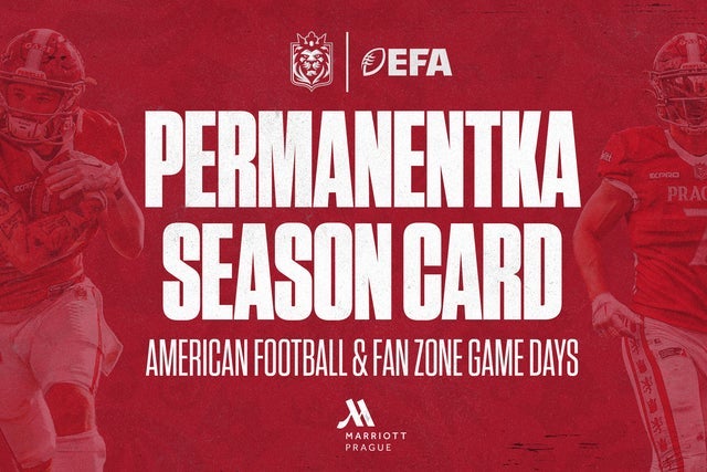 Prague Lions 2026 Season Card – American Football & Fan Zone Game Days