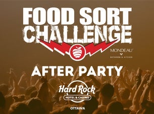 Food Sort Challenge After Party at Hard Rock Casino Ottawa