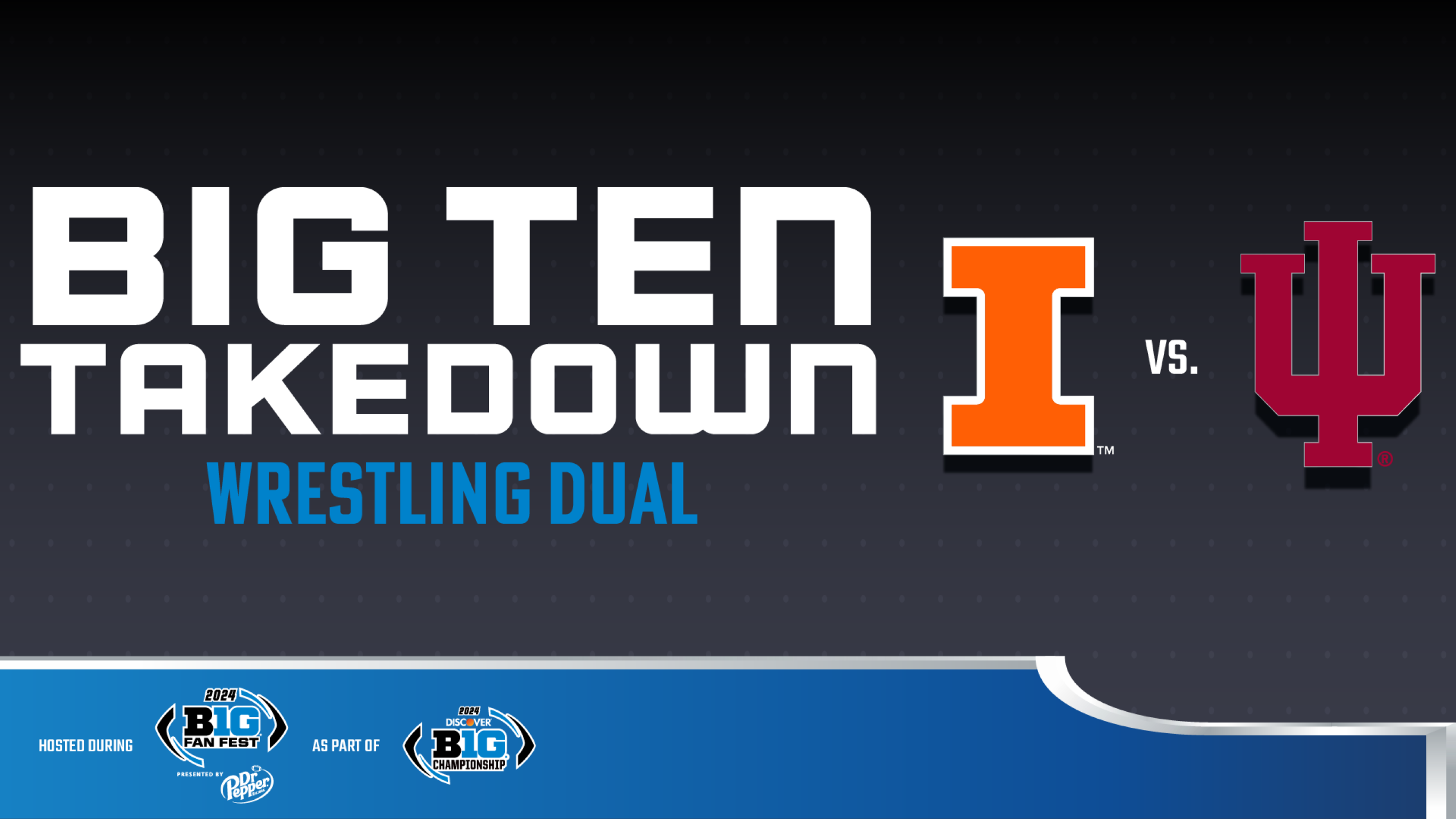 Big Ten Takedown: Illinois vs. Indiana Wrestling Dual