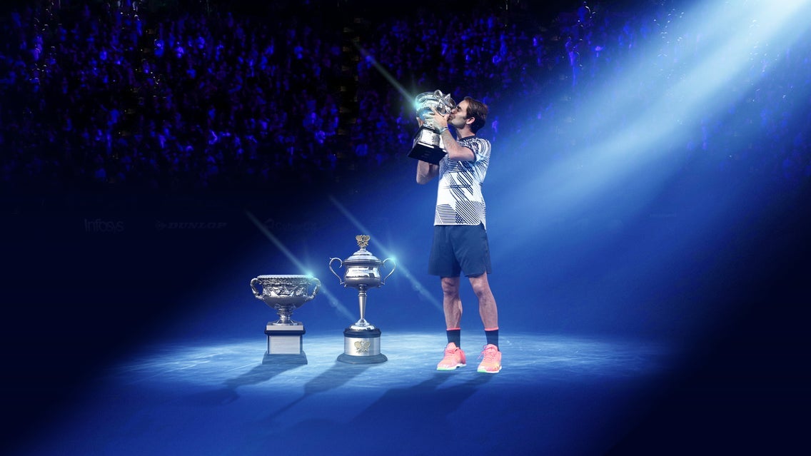 Photo of AO2026 - Opening Ceremony with Roger Federer - Rod Laver Arena