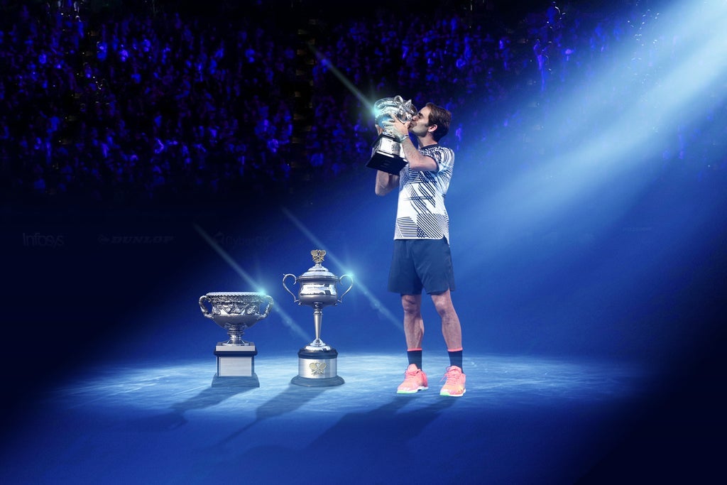 AO2026 - Opening Ceremony with Roger Federer - Rod Laver Arena