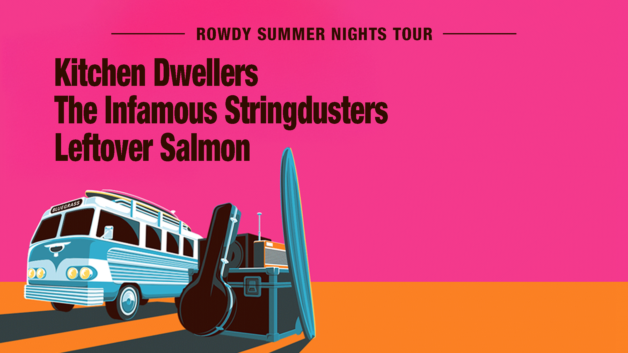 Kitchen Dwellers & The Infamous Stringdusters & Leftover Salmon