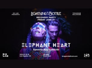 DO LAB PRES: LIGHTNING IN A BOTTLE RECOVERY PARTY WITH ELEPHANT HEART