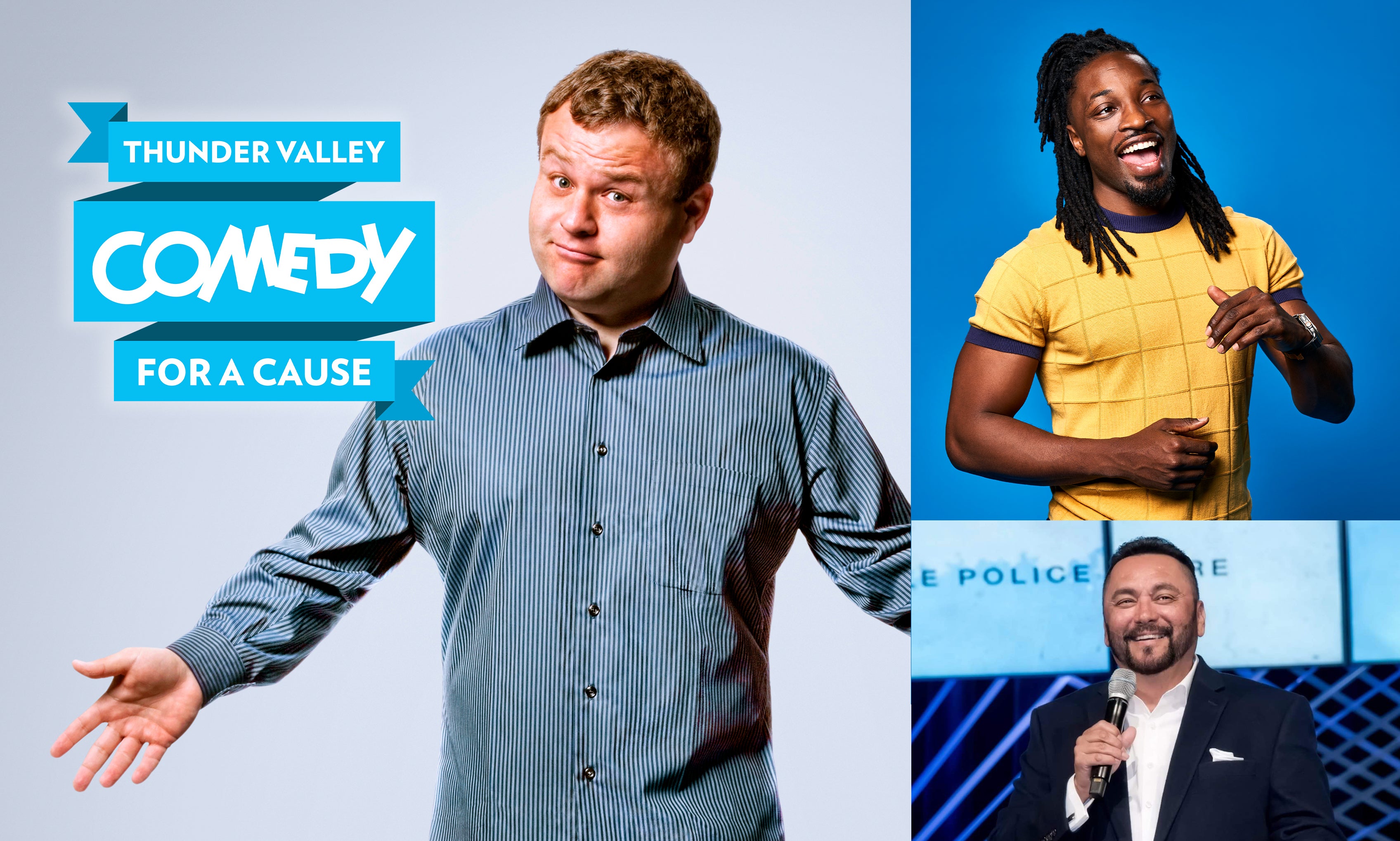 Comedy For A Cause: Frank Caliendo, Preacher Lawson & Dennis Gaxiola at The Venue at Thunder Valley Casino Resort – Lincoln, CA