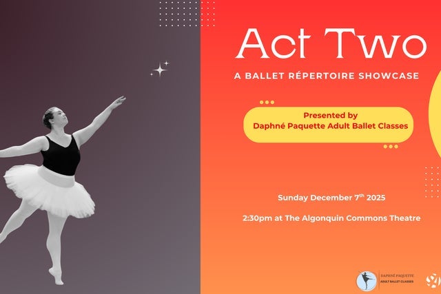 Act 2 : A Ballet Répertoire Showcase presales in Nepean