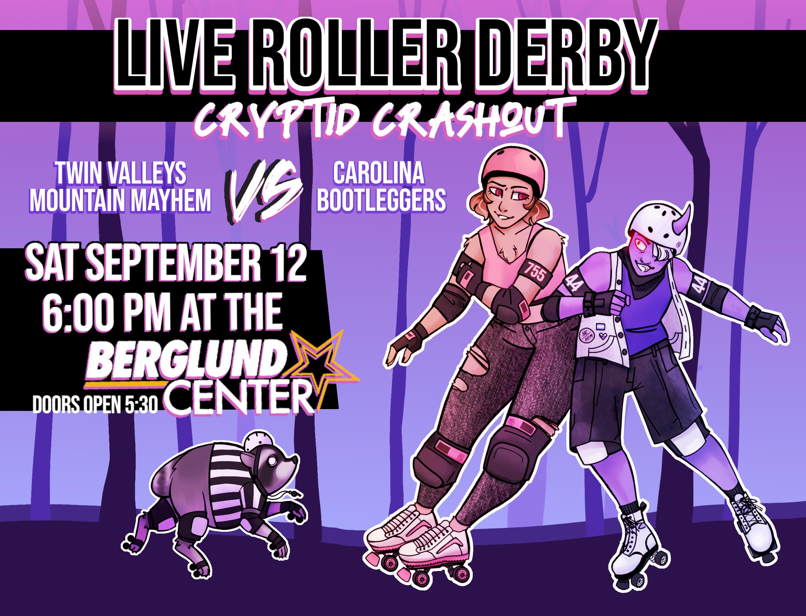 Twin Valleys Mountain Mayhems v Carolina Bootleggers - Roller Derby