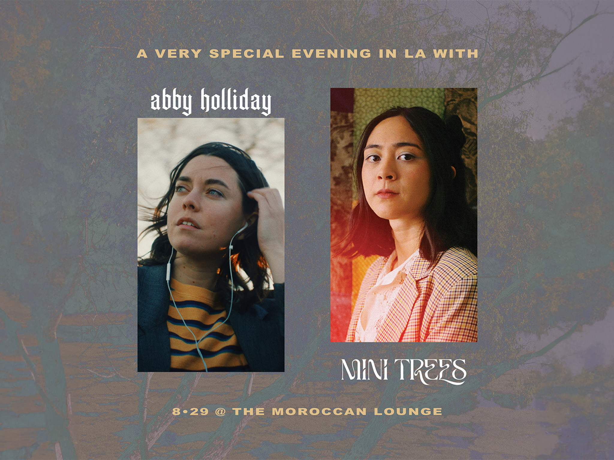 An Evening With Mini Trees & Abby Holliday