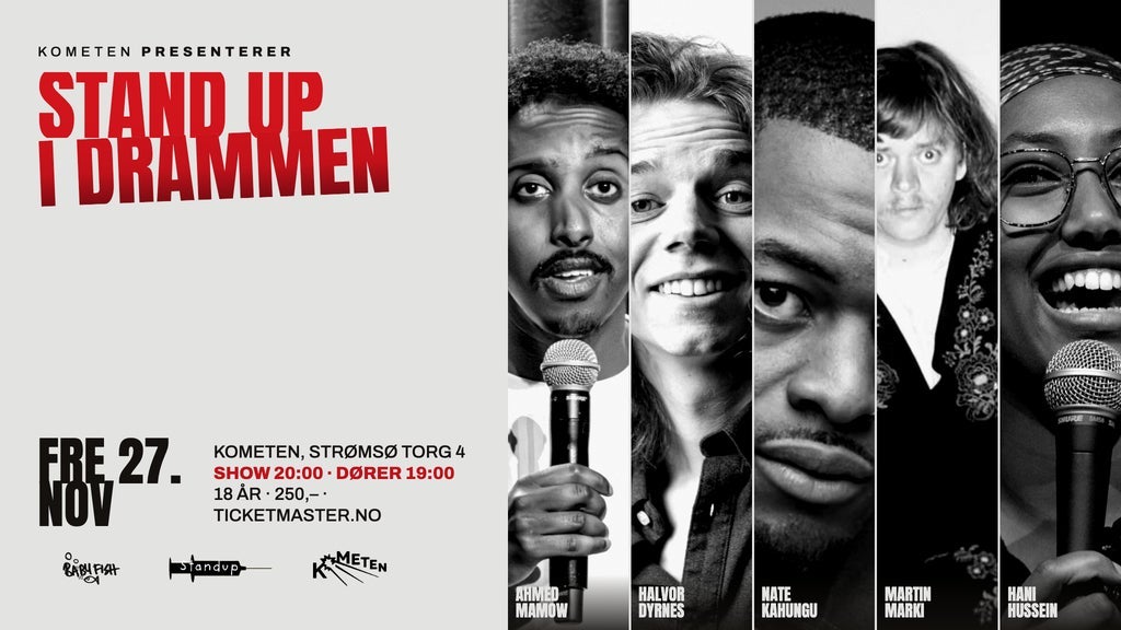 Kometen presenterer: Standup i Drammen