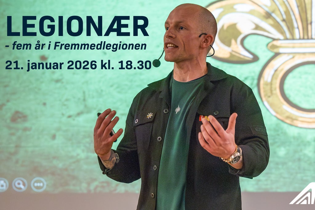Foredrag: Fem år i den franske fremmedlegion med Simon Nielsen