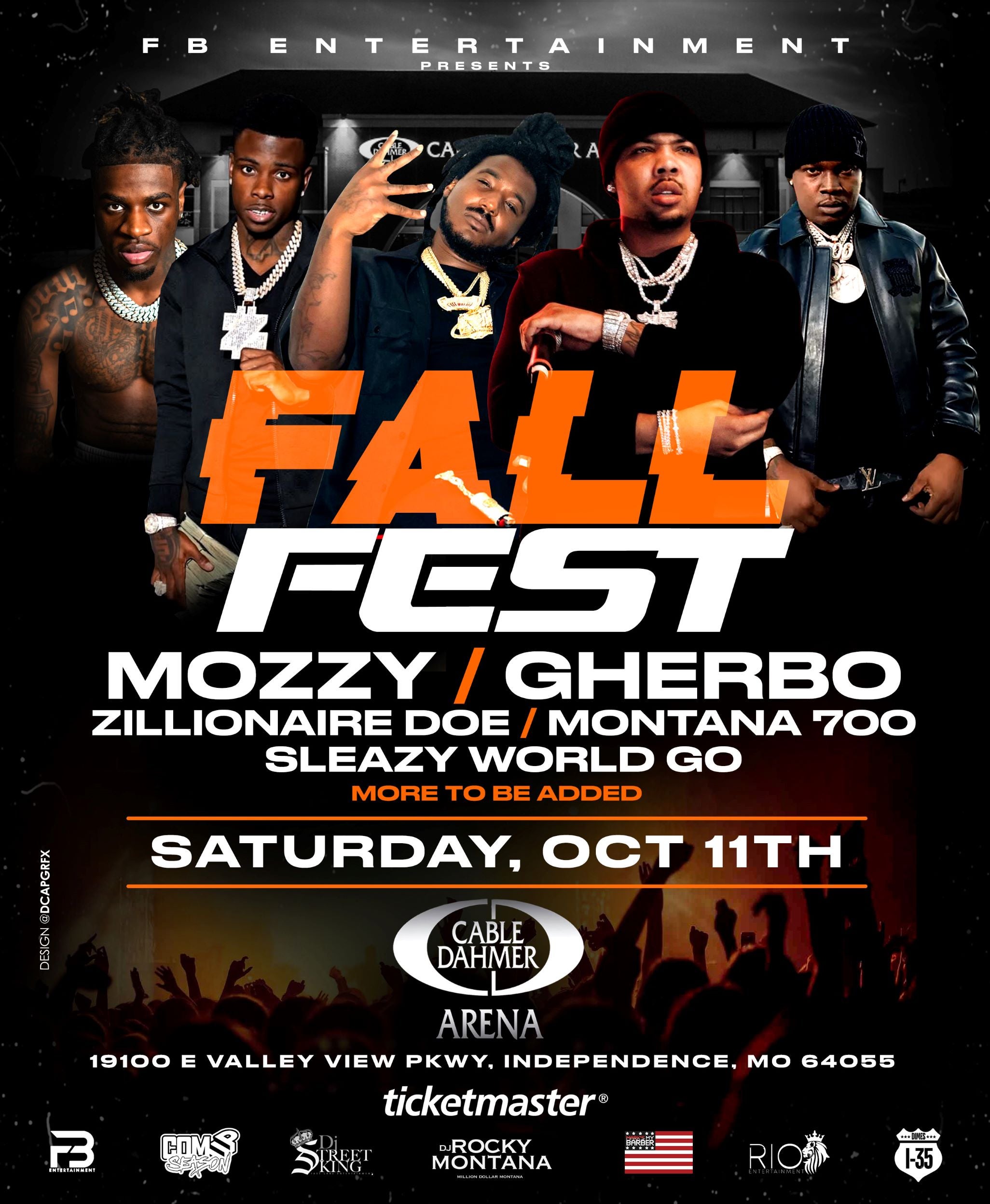 Fall Fest Starring G-Herbo, Mozzy & Friends at Cable Dahmer Arena – Independence, MO