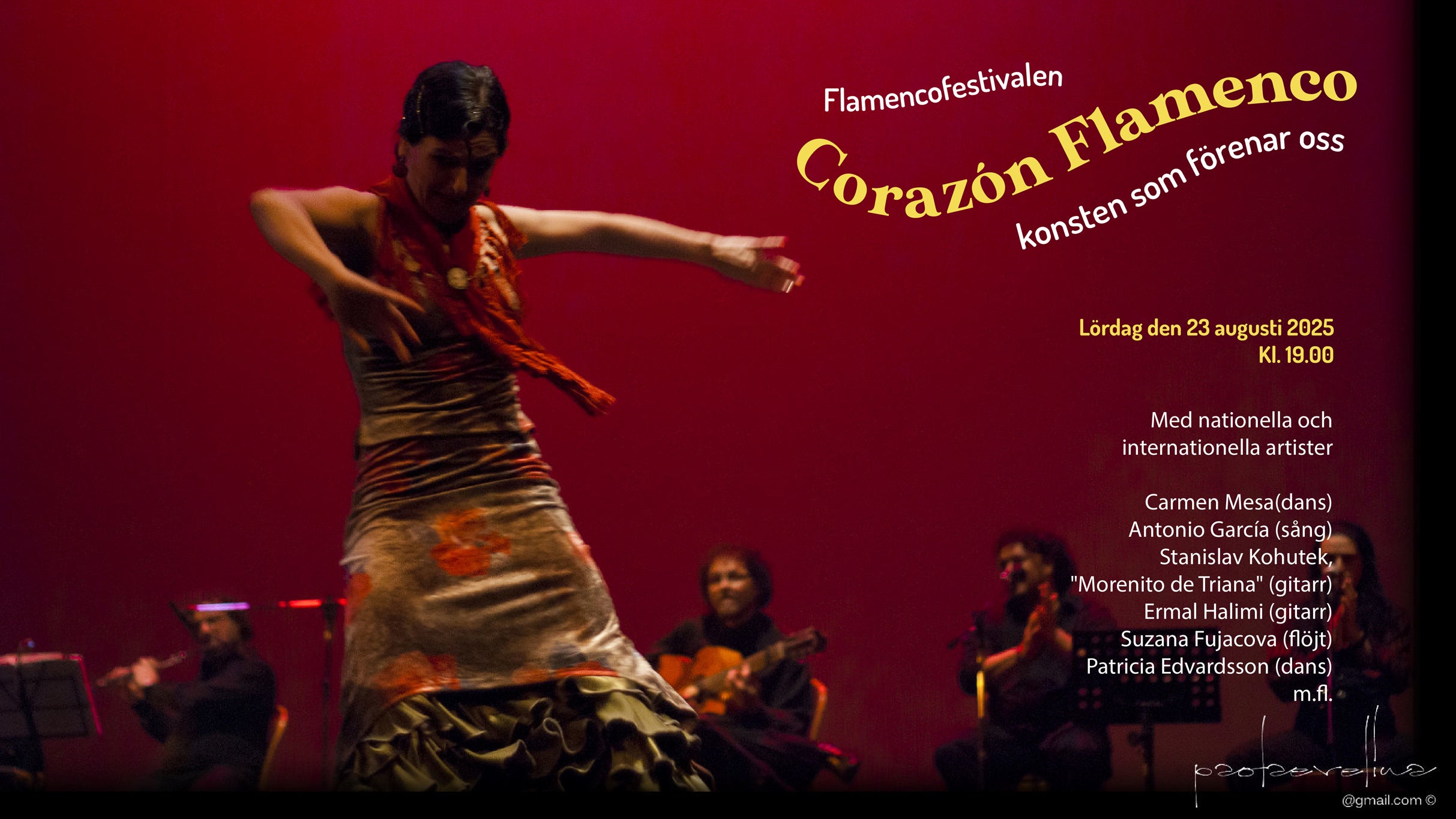 CORAZÓN FLAMENCO - KONSTEN SOM FÖRENAR OSS
