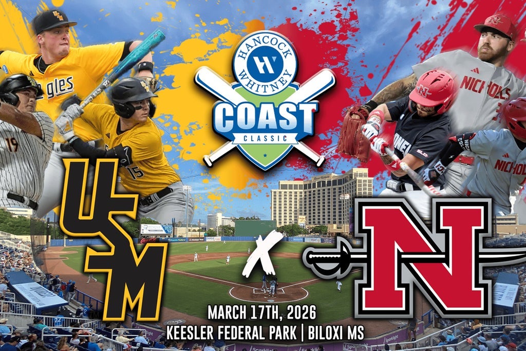 Southern Mississippi Baseball vs. Nicholls State Baseball