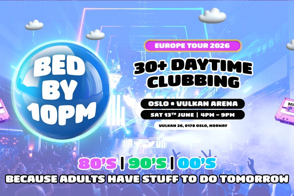 Bed By 10pm Is Coming To Oslo! (Utsolgt)